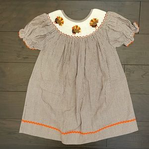 Smocked Turkey Dress